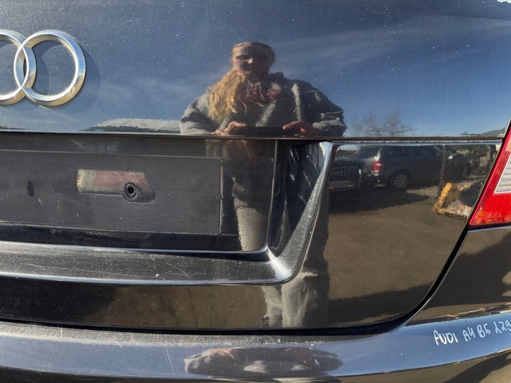 фото №10, Audi a4 b6 cabrio s-line крышка багажника lz9w