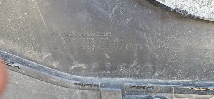 фото №8, Mercedes gla ii 2 w247 a2478858803 бампер перед передній