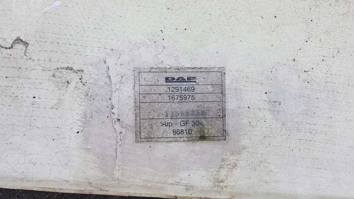 фото №3, Спойлер спойлер обтекатель верхняя крышная козырёк daf xf 106 e6 супер space cab