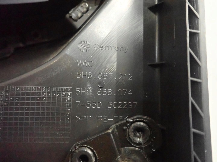 фото №5, Оббивка двері праві зад vw golf viii 5h6867212l