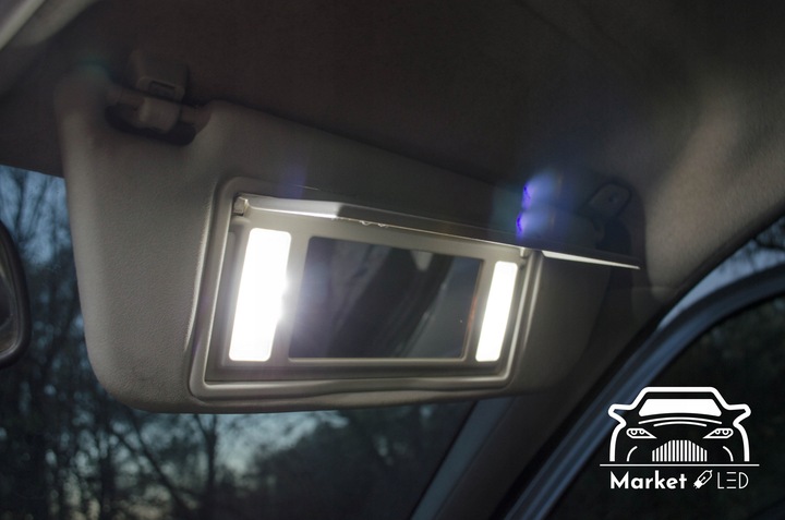 фото №11, Hyundai santa fe 3 - набор освещение интерьера led! vip