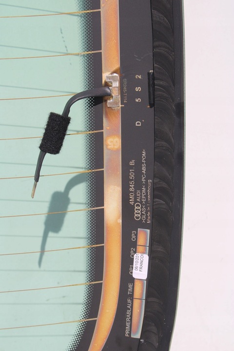 фото №8, Audi q7 4m скло кришки зад 4m0845501b зад 4m0 845 501 b e11 as1 2015 задньої