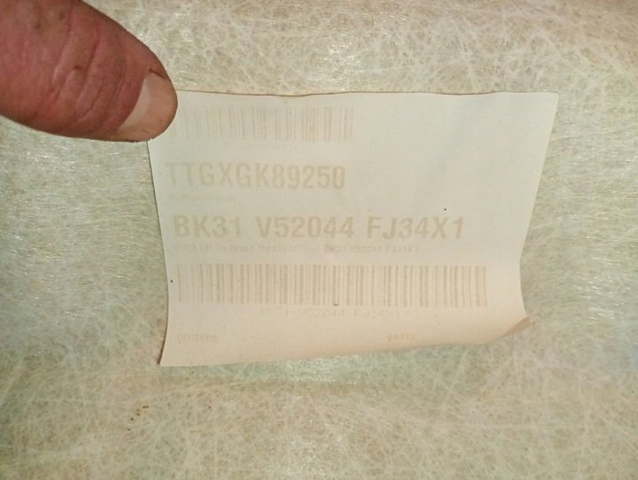 фото №9, Стеля комплектна ford transit mk8 !!! гарна !!! полиця лампа 2014-