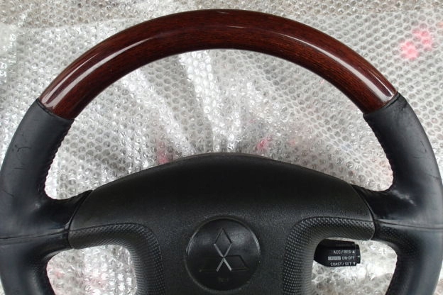 фото №5, Mitsubishi pajero iii 00-06 руль з drewnem