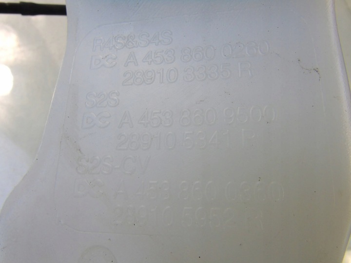 фото №6, Бачок склоомивача renault twingo iii 289103335r