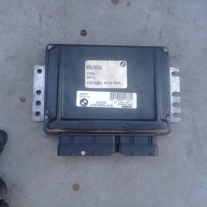 фото №1, Комп'ютер двигуна mini cooper r50 1.6 7520019