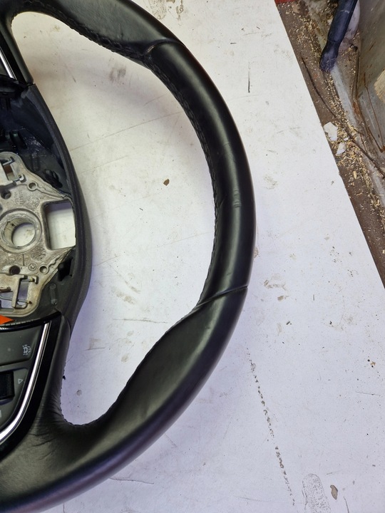 фото №6, Руль кожаный кожа мультифункция skoda karoq octavia iii