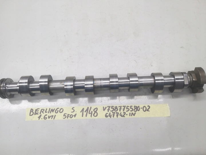 фото №12, Вал розподільний вал всмоктуючий berlingo 308 r56 1.6 vti n12b16 5f01 v758775580