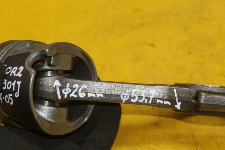 фото №10, Поршень шатун vw passat b6 audi skoda seat 2.0 tdi bkd 50r2 7901j 7-05 038j