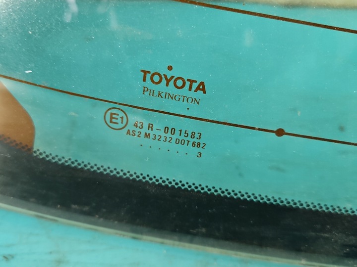 фото №2, Скло задня toyota yaris i hb 3d зад 03-05