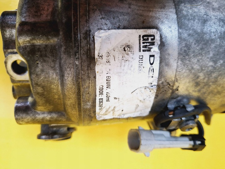 фото №9, Компрессор компрессор кондиционера sc 13124751 opel astra h 1.7 d nr50