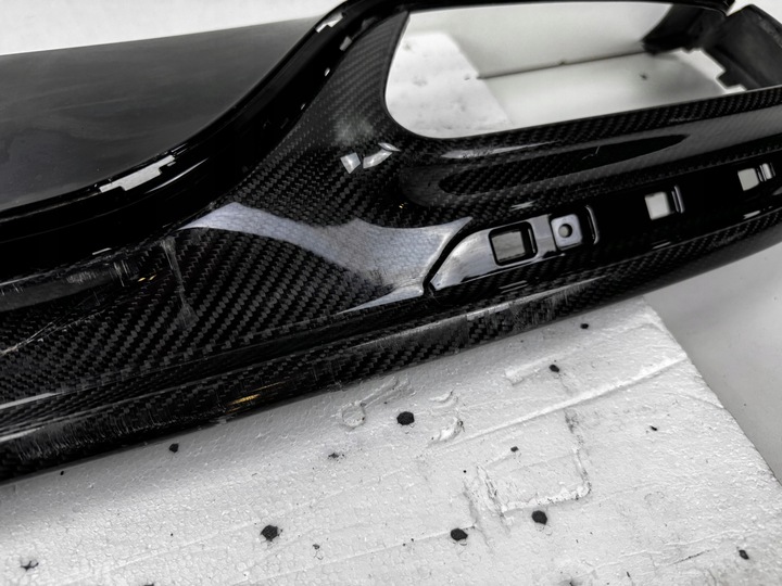 фото №6, Mercedes s klawa купе w217 спойлер бампера зад дифузор карбон org!