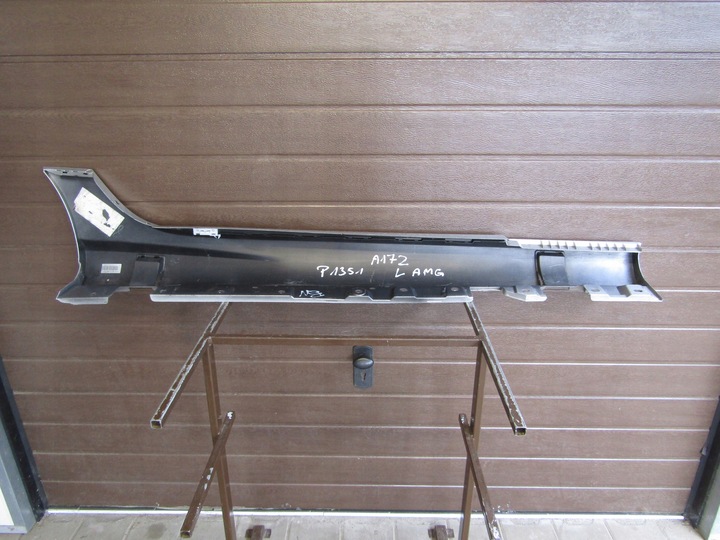 фото №7, Планка пороговая левая mercedes slk 172 amg накладка