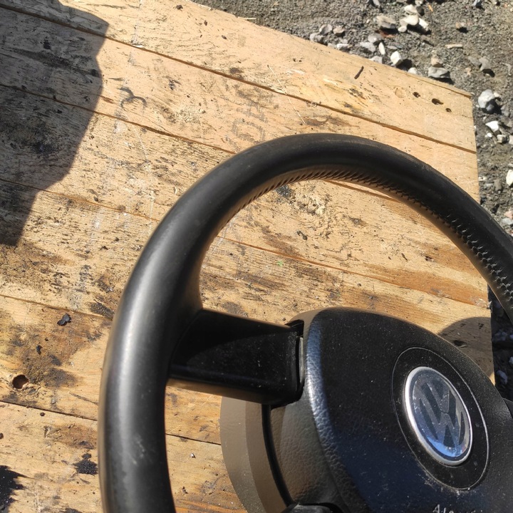 фото №7, Руль подушка безопасности кожа vw polo 4 iv панель крепления фар