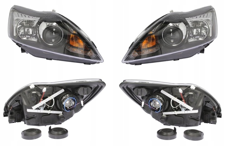 фото №1, Фара лампа ford focus ii 08-10 l+p tyc