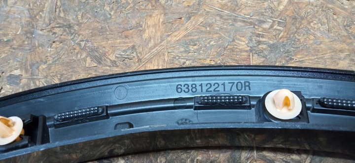 фото №11, Renault megane v e-tech 22- планка накладка крила правий перед 638122170r