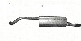 фото №1, Глушитель конечный vw polo poj.1,4 09-14r.