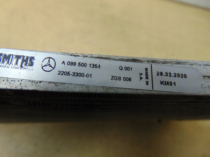 фото №16, Радіаторів кондиціонера mercedes a0995001354