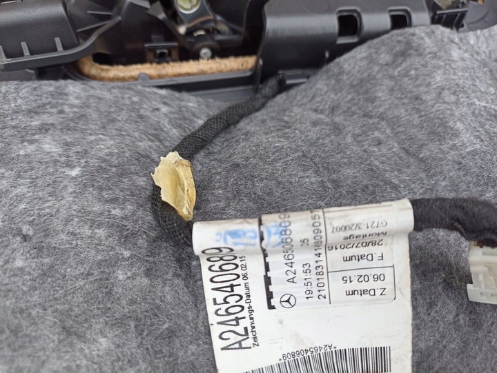 фото №12, Боковина дверь задних зад правые левый обивка mercedes w156 x156 gla amg