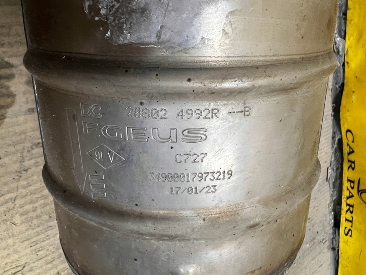 фото №8, Вихлоп глушник кінцевий каталізатор dacia sandero iii 2023r 1.0 бензин