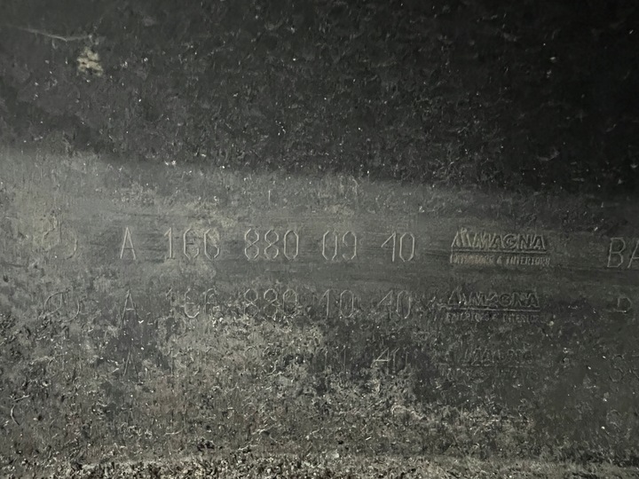 фото №11, Mercedes w166 ml бампер переднє