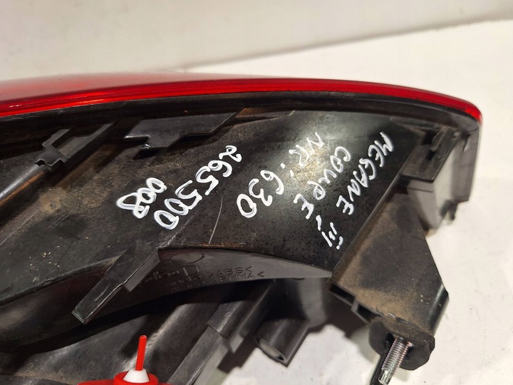 фото №7, Лампа зад права 265500008r renault megane iii купе 09-