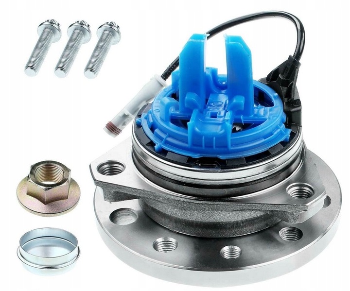 фото №1, Ступица подшипник колёса перед opel astra h з abs kpl