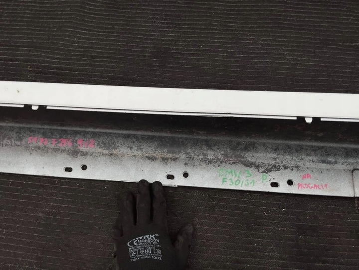 фото №8, Bmw 3 f30 f35 f31 2014 планки порогові, накладки