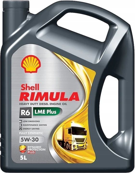 HUILE SHELL 5W30 5L RIMULA R6 LME+ CK-4 550053680