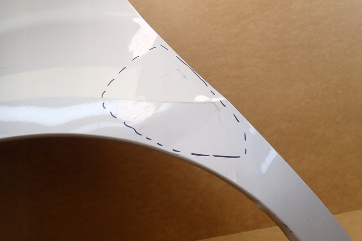 фото №9, Fiat doblo ii 2010 - 2014 combo d крыло левый перед