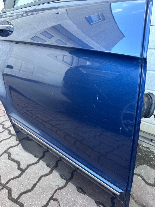 фото №9, Mercedes a klasa w169 двері праві праве зад задні сині лак 375