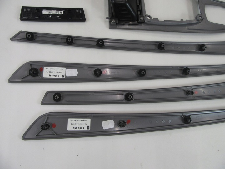 фото №15, Планки na капот декоры bmw 5 e60 e61 рестайлинг lci европа 2007-2010 spacegrau