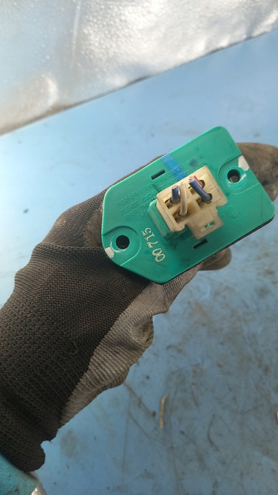 фото №3, Резистор вентилятор daewoo tacuma 00r