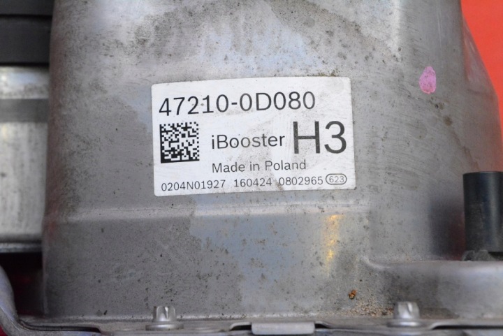 фото №8, Вакуумный усилитель тормозов (серво)  eu 47210-0d080 toyota yaris cross 1.5 vvt-ie 116 km