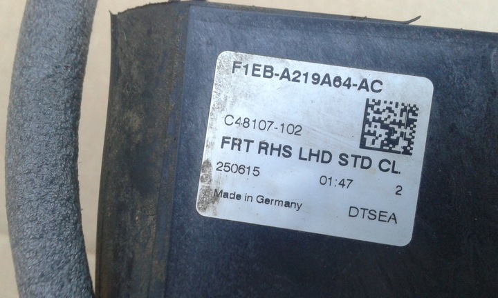 фото №6, Замок дверь правый перед переднее ford focus iii mk3 bm5a-a21812-bf 4 pin