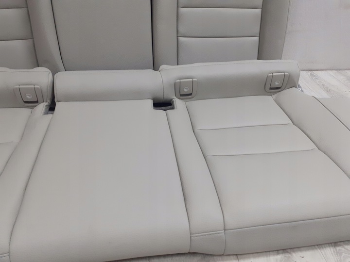 фото №11, Volvo s60 iii 2018- сиденья диван обивка кожа бежевый идеальные