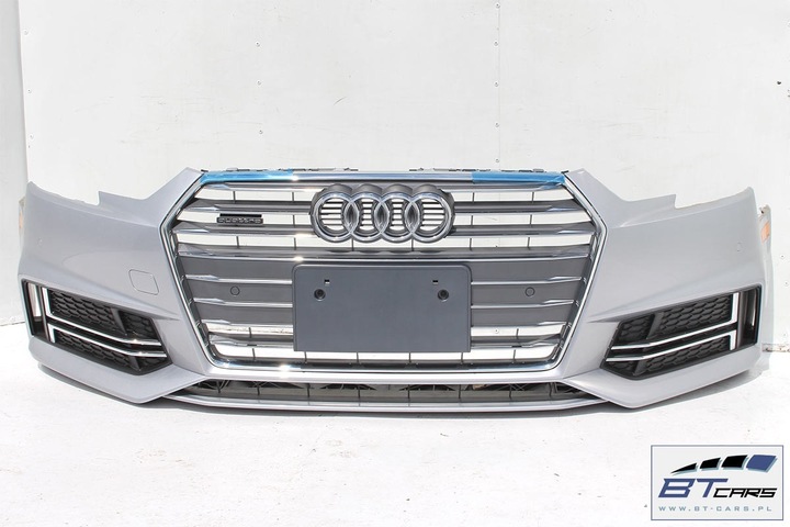 фото №9, Audi a4 8w b9 lz7g перед капот крылья бампер pas переднее лампы усилитель