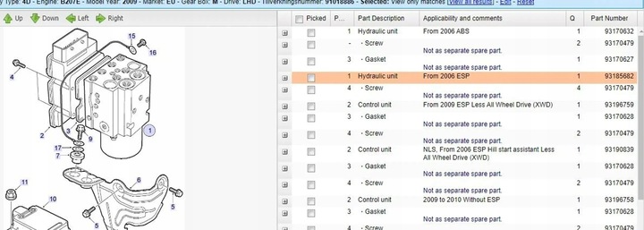 фото №7, Saab 9-3 ver2 2009 насоса гальмівні
