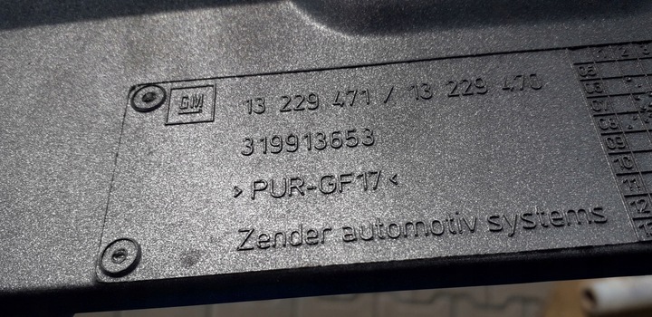 фото №6, Спойлер накладка бампер зад vectra c opc zender