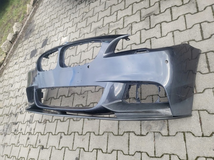 фото №5, Bmw 5 f10 f11 рестайлинг бампер переднее м-пакет карбон карбон