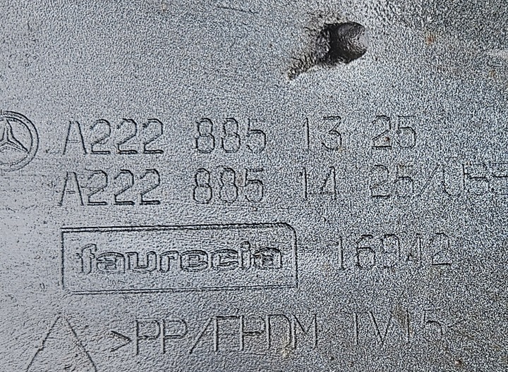 фото №13, Mercedes s-klasa w222 6.3 amg бампер переднє a2228851325