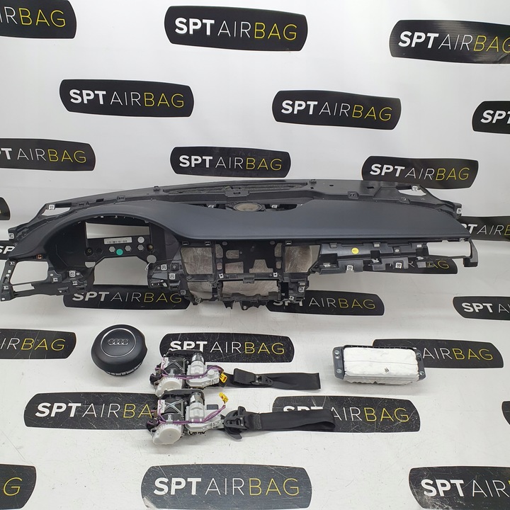 фото №1, A8 d4 панель консоль подушки ремни подушка безопасности