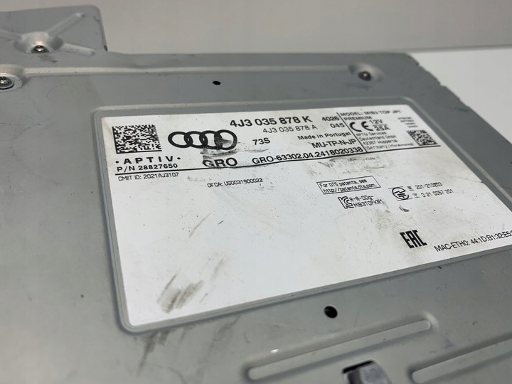 фото №12, Audi e-tron gt блок управления центральный систем навигации 4j3035878k