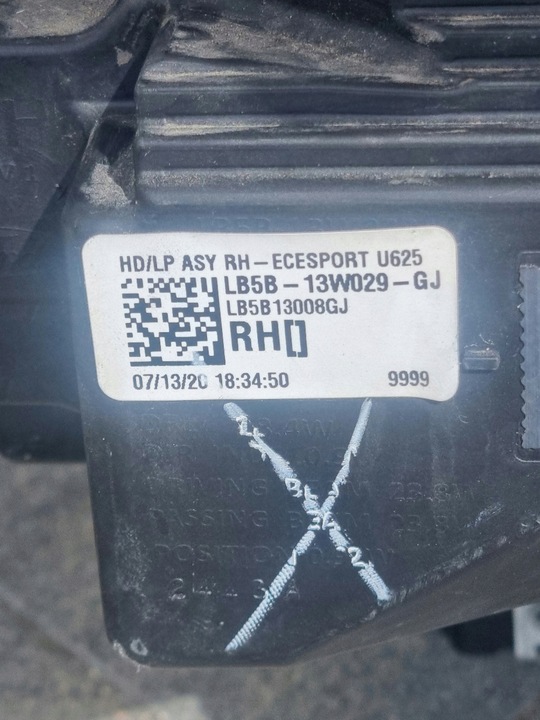 фото №4, Ford explorer лампа права передня перед lb5b-13w029-gj lb5b13w029gj