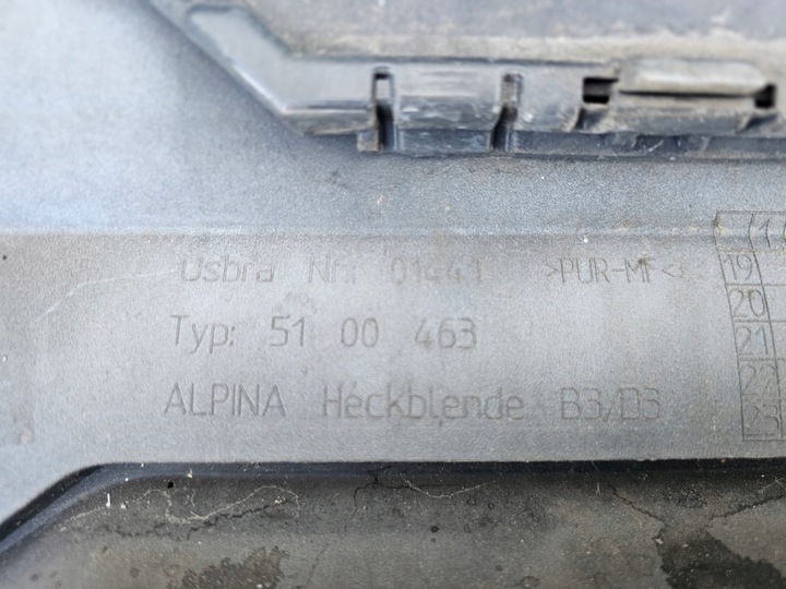 фото №12, Бампер bmw 3 g21 alpina зад задній 6pdc м-пакет універсал