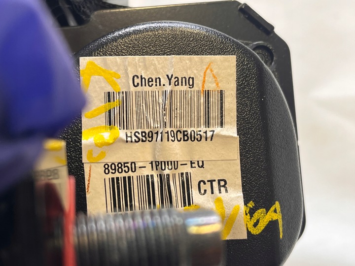 фото №5, Kia venga pas безпеки середній зад 89850-1p000eq