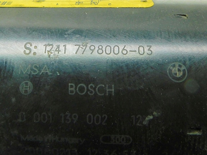 фото №11, Стартер - bmw e90 f20 f30 f31 f10 f25 e84 2.0d n47