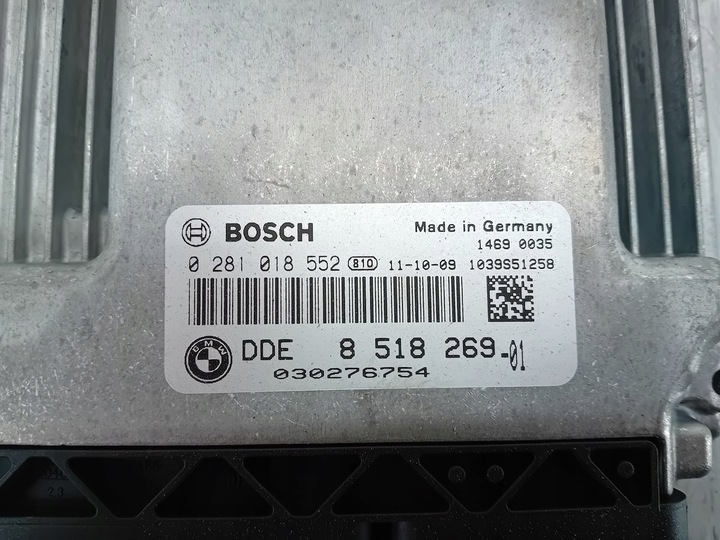 фото №7, Комп'ютер, блок керування bmw e91 8518269-01 0281018552 2.0 d