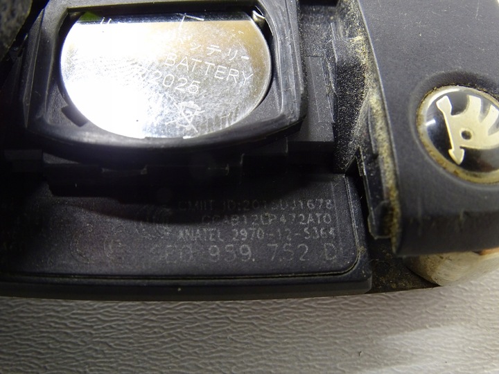 фото №13, Ключ pilot складной ключ передатчик skoda octavia iii 3 5e 434 mhz 5e0959752d