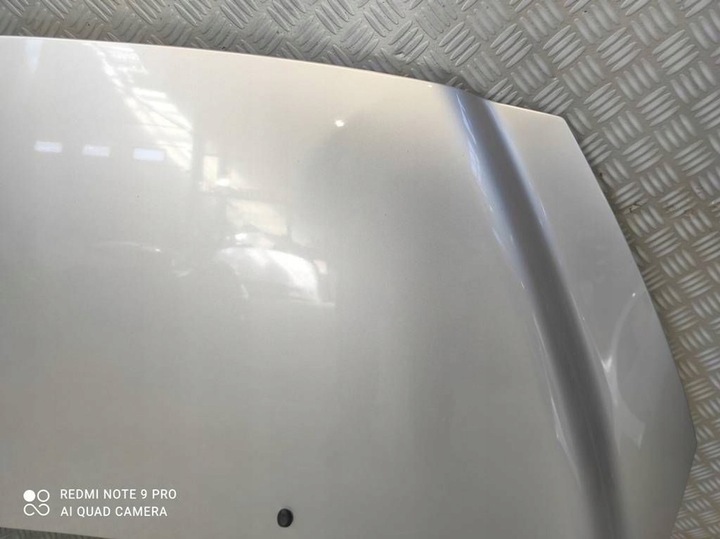 фото №5, Капот крышка двигателя серебряная peugeot 308 i t7 рестайлинг 2011-2013 код ezr